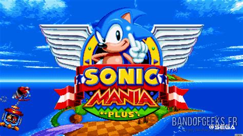 Sonic Mania PLUS .